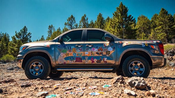 Les meilleurs stickers pour camionnette selon vos attentes